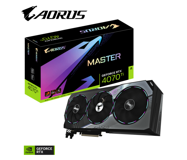 Gigabyte GeForce RTX 4070 Ti AORUS MASTER 12GB GDDR6X - 1096143 - zdjęcie 7